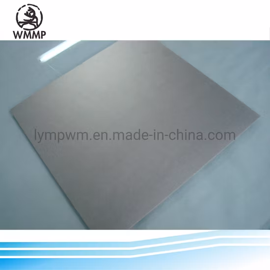99.95% Polishing Bright Surface Tungsten Disc Dia130mm Thickness 5mm